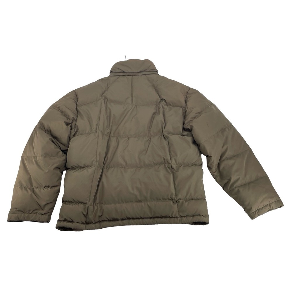 London Fog Men's Puffer Jacket Functional Outdoor Olive Brown L